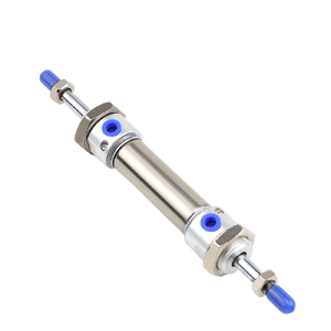 Airtac ประเภท <span class=keywords><strong>MACD</strong></span> รอบร่างกายคู่ทำหน้าที่ก้านคู่กับเบาะอากาศกระบอก - Product Image 2