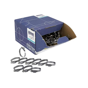 Abrazadera de manguera de accionamiento helicoidal para SILLÍN de oreja única de acero alemán, abrazadera pequeña de Metal galvanizado con estructura de tornillo - Product Image 1