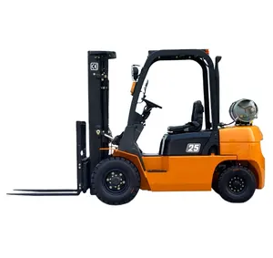 REDDOT high performance best sell 4 wheel drive 2.5ton Diesel engine forklift truck