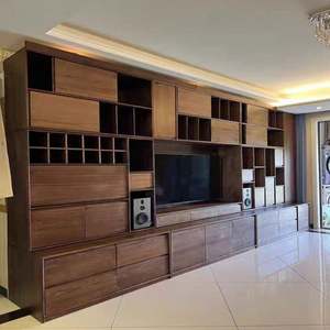 ห้องนั่งเล่นทีวีตู้เฟอร์นิเจอร์ตู้ทีวีสไตล์ทันสมัย - Product Image 3