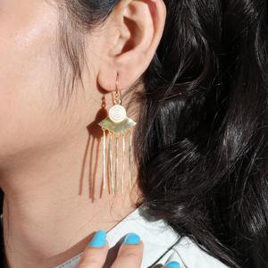 Pendientes EvilEyes de plata esterlina S925 chapados en oro al por mayor, pendientes de plata esterlina, pendientes de mujer, regalos - Product Image 3