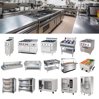 Peralatan Dapur Lengkap, Peralatan dan Perlengkapan Dapur Tipe Meja untuk Kebutuhan Restoran, Peralatan Katering Komersial