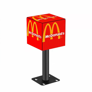 Écran LED en forme de cube <span class=keywords><strong>3D</strong></span> magique, résistant aux intempéries, pour la publicité en extérieur - Product Image 5