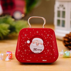 Productos de Decoración Nuevos 2026, Regalo para Niños, Mini Caja de Hierro, Bolsa Pequeña para Guardar Dulces Navideños - Product Image 5