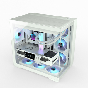 JNP-C708W เคสเกมมิ่ง <span class=keywords><strong>ATX</strong></span> แบบครึ่งกระจกขนาดครึ่งกระจก - Product Image 3