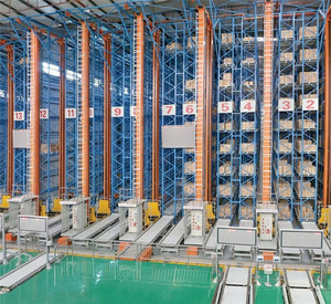 Équipement logistique automatique, système AS/RS, système de stockage et de récupération automatisé à mini-charge, système d'entrepôt ASRS - Product Image 4