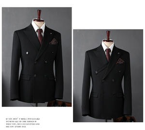 Colección de otoño 2025, nuevo traje de negocios para hombre, cremallera, Mosca, un solo pecho, estambre Formal informal para bodas, traje verde para hombre - Product Image 5