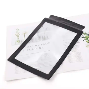 A4 صفحة كاملة عدسة مساعدة القراءة الكبيرة فريسنيل PVC المكبر ورقة المكبرة - Product Image 2