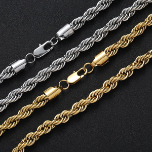 8Mm Stainless Steel <b>Chain</b>, <b>Chain</b> Cross-border, Stainless Steel Necklace Tanjing Fashion Lijing Necklace - Product Image 3
