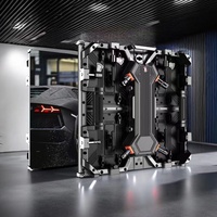 GOB 실내 LED 화면 Dh P1.5 렌탈 캐비닛 풀 컬러 이동식 LED 디스플레이