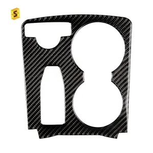 Accesorios de fibra de carbono suave ES, pegatina de Hoder de taza de agua para <span class=keywords><strong>Mercedes</strong></span> Benz C300 W204 2007 2008 2009 <span class=keywords><strong>2010</strong></span> 2011 - Product Image 1