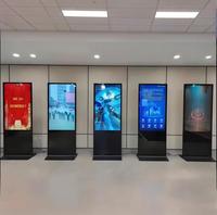 Pantalla Digital Inteligente HAOWEI de 43 Pulgadas, Vertical, con Sistema Android y CMS Basado en IA para Publicidad