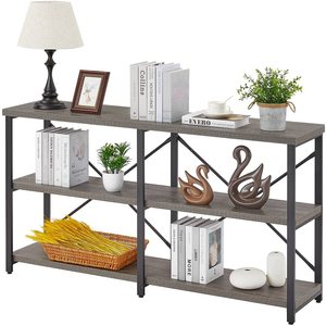 Table <span class=keywords><strong>console</strong></span> convertible de <span class=keywords><strong>luxe</strong></span> moderne, noir, blanc, or, acier inoxydable, pieds en bois, style mid-century, meubles pour la maison et l'hôtel - Product Image 2
