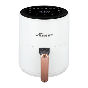 Friteuse à <span class=keywords><strong>air</strong></span> électrique en gros 4L en plastique avec contrôle numérique, protection contre la surchauffe, <span class=keywords><strong>marque</strong></span> chinoise, four de cuisson multifonctionnel antiadhésif - Product Image 1