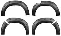 Élargisseurs d'ailes pour Toyota Hilux Revo 2016-2020, extensions d'arche de roue en ABS, kit large, accessoires tout-terrain 4x4, garde-boue de voiture