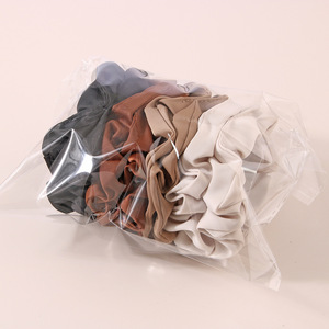 Nouveau ruban de dentelle de soie enfants femmes designer grands fabricants de chouchous avec logo - Product Image 4