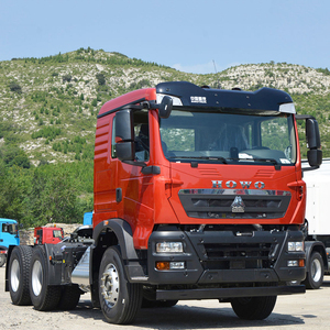 รถบรรทุกหัวลาก Howo Sinotruk Tx 6X4 375-430 แรงม้า ยูโร 2 ใหม่ เครื่องยนต์ดีเซลคัมมินส์ ระบบกันสะเทือนแบบลม พวงมาลัยซ้าย พร้อมกล้อง - Product Image 1