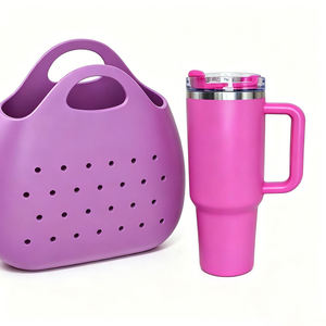 Sac à main léger imperméable à double paroi en EVA de haute qualité, design ouvert, sans BPA, grande capacité, logo personnalisé - Product Image 1
