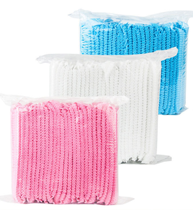 Chất lượng tốt dùng một lần bảo vệ không dệt pp tóc Bìa bouffant <span class=keywords><strong>hairnet</strong></span> Dải Clip MOB Cap có sẵn kích cỡ khác nhau - Product Image 3