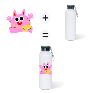 Mug isotherme à double paroi en acier inoxydable 304, 500 ml et 750 ml, en stock en Espagne, pour impression par transfert thermique - Product Image 4