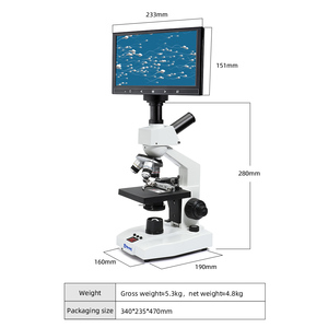 <span class=keywords><strong>Microscopio</strong></span> de Calentamiento a Temperatura Constante MSD101-H-9C con Pantalla Grande de 9 Pulgadas de Alta Definición - Product Image 2