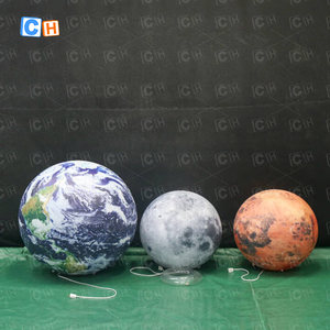 Événements Décoration Gonflable <span class=keywords><strong>Solaire</strong></span> Terre Ballon Gonflable Planète Ballon Gonflable Lune Ballon - Product Image 4