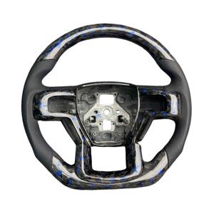 Volant en fibre de carbone forgé personnalisé pour Ford Ranger <span class=keywords><strong>Raptor</strong></span> F150 Volant pour Ford Ranger pour Ford Ranger Accessoires - Product Image 1