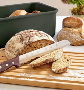 กล่องขนมปังพร้อมเขียงแบบบูรณาการกล่องขนมปังถังสำหรับครัวซองต์ - Product Image 3