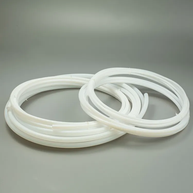China Factory Wholesale White Virgin Ptfe Tube 2mm 4mm 6mm 8mm High Temperature Food Grade Plastic Ptfe Tubing