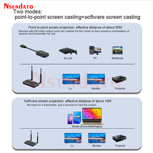 5G inalámbrico para HDMI Video transmisor receptor extensor 4K 50M 1080P <span class=keywords><strong>VGA</strong></span> pantalla inalámbrica adaptador Dongle para TV PC - Product Image 4