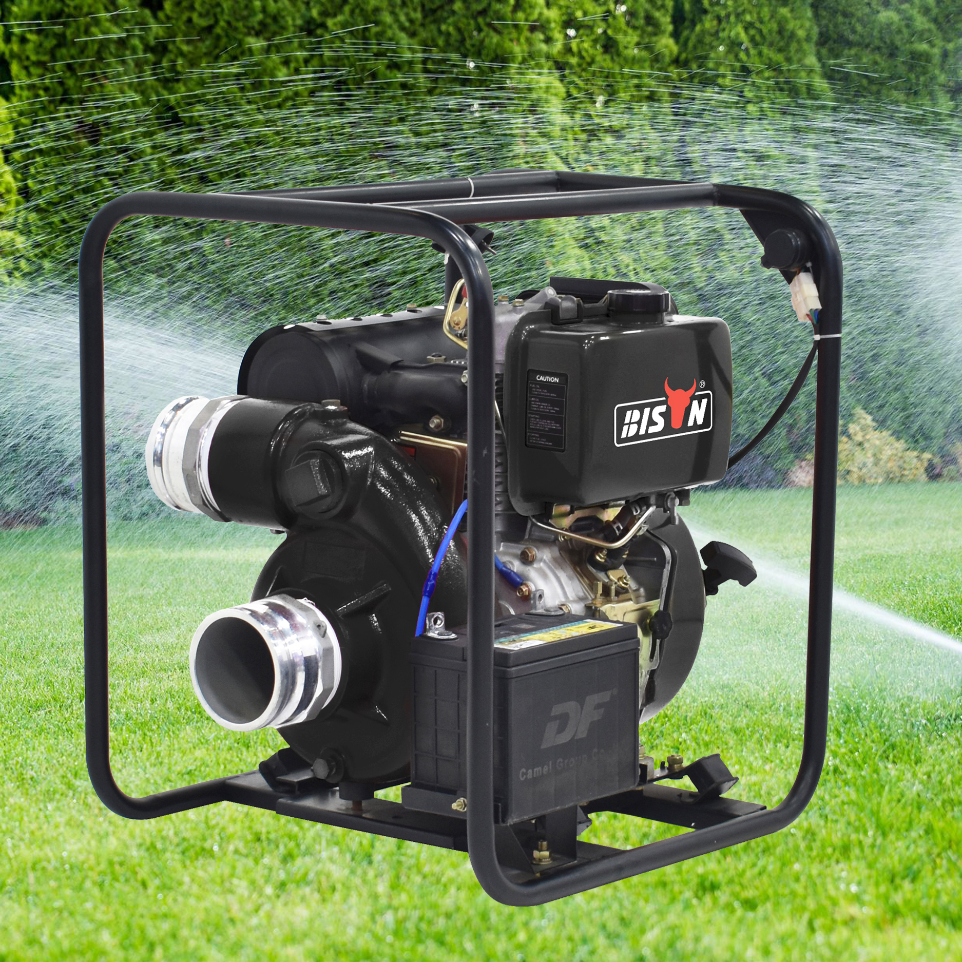 Hot Bán 192f 11hp 3Inch Nông Nghiệp Máy Bơm Nước 3 "Diesel Powered Máy Bơm Động Cơ Cho Trang Trại Thủy Lợi