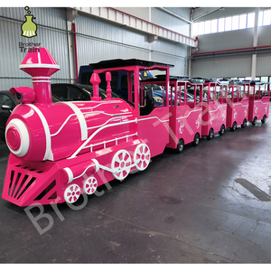 Tren de parque de atracciones de alta calidad más vendido, tren sin rieles, Tren Eléctrico, equipo de parque infantil al aire libre, paseos de diversión - Product Image 2