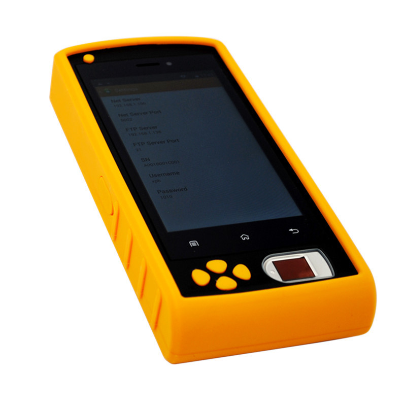 HM606 Mobile handheld terminal Fingerprint table Android POS machine