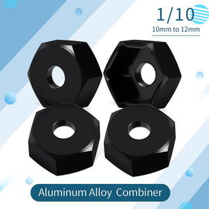 อะแดปเตอร์ดุมล้ออลูมิเนียมอัลลอยด์4ชิ้นขนาด10มม. ถึง12มม. สำหรับ4WD 2WD <span class=keywords><strong>yokomo</strong></span> 1/10ชิ้นส่วนรถบรรทุก RC - Product Image 6