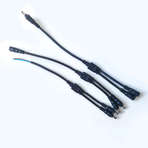 Connecteur de cordon d'alimentation cc étanche 3 4 2-en-1 12v24v mâle et femelle personnalisé pour le travail en plein air produit de qualité supérieure à lumière LED - Product Image 3