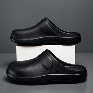 Poids léger pour semelles épaisses femmes sabots antidérapants soins infirmiers chaussures médicales en <span class=keywords><strong>plastique</strong></span> rembourré EVA pantoufles légères pour hommes - Product Image 2