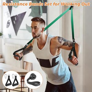 Lot de bandes de résistance longues en TPE, couleurs pastel, pour entraînement, gym, yoga et fitness – Prix de gros - Product Image 5