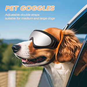 Gafas de Sol Modernas con Protección UV, Material TPU Ecológico, Resistentes al Viento, Gafas Protectoras para Perros para Viajes en Auto - Product Image 1
