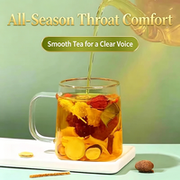 Tisane aux fruits de mer et aux fruits du moine, chrysanthème et baies de goji pour apaiser la gorge irritée, sachet individuel, boisson quotidienne printanière