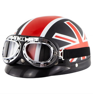 Media cara inteligente moto casco de novedad de retro aventura de la motocicleta de carreras - Product Image 2