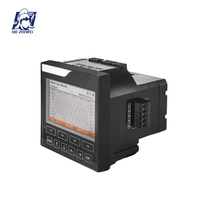 Analizador de Calidad de Energía Trifásico, Análisis de Desequilibrio Armónico, Registro de Datos de 32 GB, Alta Precisión 0.2%, CAT III 600V, 1 Año