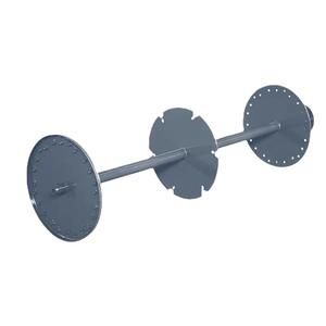 Eje de Tambor de Trilla de Acero Nuevo y Usado para Cosechadora Kubota DC70, Pieza 5T051-63117 para Granjas - Product Image 2