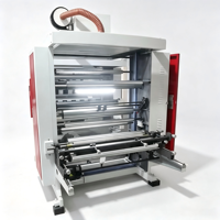 Machine d'impression automatique flexographique monocouleur 800 mm à levage pneumatique avec rouleau Anilox métallique/céramique pour sacs en plastique