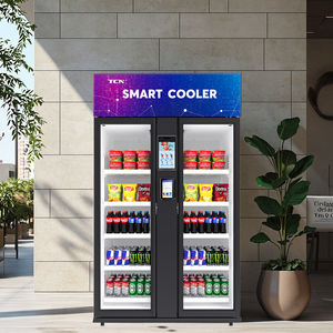 Distributeur automatique intelligent New-Tech AI avec prise en charge des paiements par <span class=keywords><strong>carte</strong></span> prépayée, distributeur de collations et de boissons, paiements par <span class=keywords><strong>carte</strong></span>, fonctionnement 24h/24 et 7j/7, gestion basée sur le cloud - Product Image 3