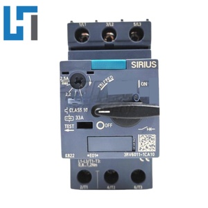 ใหม่ต้นฉบับมอเตอร์ป้องกันวงจรเบรกเกอร์โมดูล 3RV6011-1CA10 ตัวควบคุมการเขียนโปรแกรม PLC 3RV60111CA10 ในสต็อก - Product Image 1