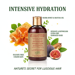 Shampooing capillaire hydratant intensif à base de plantes, biologique, végétalien, antipelliculaire, rafraîchissant et hydratant, pour cheveux normaux et abîmés, salons de coiffure - Product Image 2