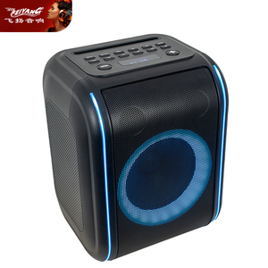 Altavoces portátiles TWS de 8 pulgadas con gran descuento, caja de sonido Bluetooth pequeña, Karaoke, deflector amplificado de graves colorido, Mini Audio USB - Product Image 5