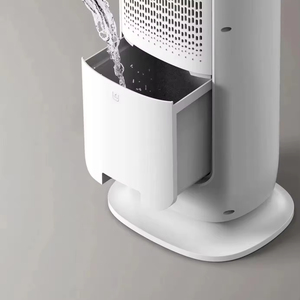 Ventilateur chauffant portable en plastique blanc PTC, radiateur tour, circulateur d'air, contrôle numérique, contrôlable par application, écologique - Product Image 6