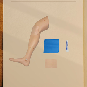 Modello di addestramento adulto del PVC per l'infusione intraossea e l'iniezione della vena tibiale manichino di simulazione di puntura per la scienza medica - Product Image 5