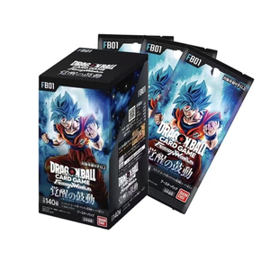 Tarjetas Coleccionables Selladas del Juego de Cartas <span class=keywords><strong>Dragon</strong></span> <span class=keywords><strong>Ball</strong></span> <span class=keywords><strong>Super</strong></span> Japonés FB01 Awakening Agitation Booster Pack - Product Image 1